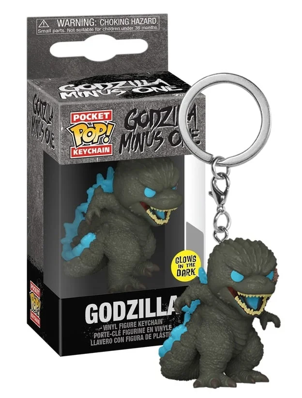 Godzilla POP! Vinyl Keychains 4 cm Godzilla Minus One (Heat Ray) Glow in the Dark